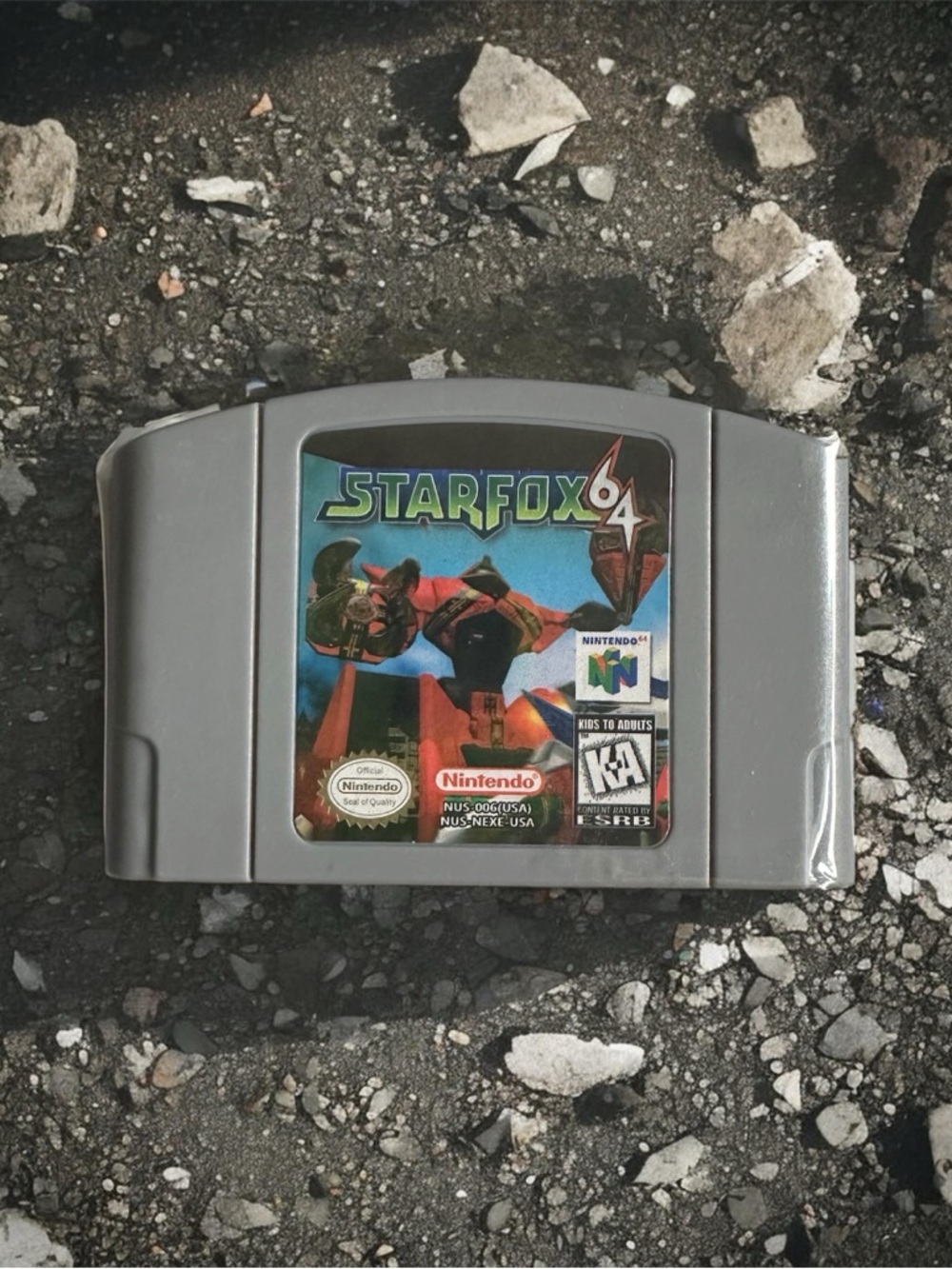 Nintendo Star Fox 64 Cartridge - Gray